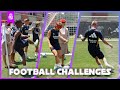 Kroos, Modrić and Alaba take on the Emirates Football Challenges at UCLA!