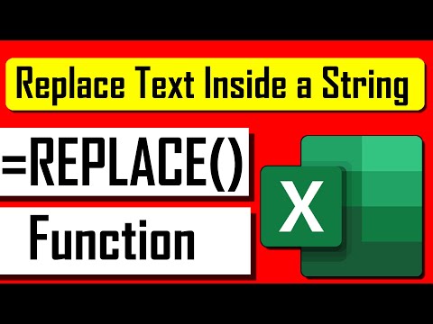 How to Use REPLACE Function in Excel