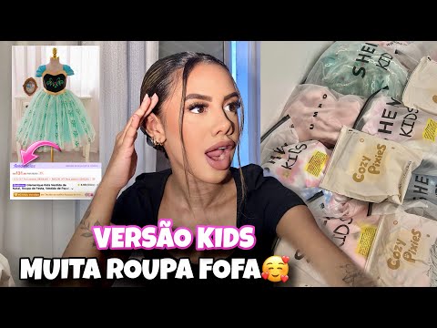 COMPREI PRESENTE DE DIA DAS CRIANÇAS PRAS MINHAS SOBRINHAS!!! 