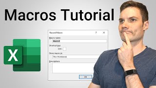 How to Create Macros in Excel Tutorial