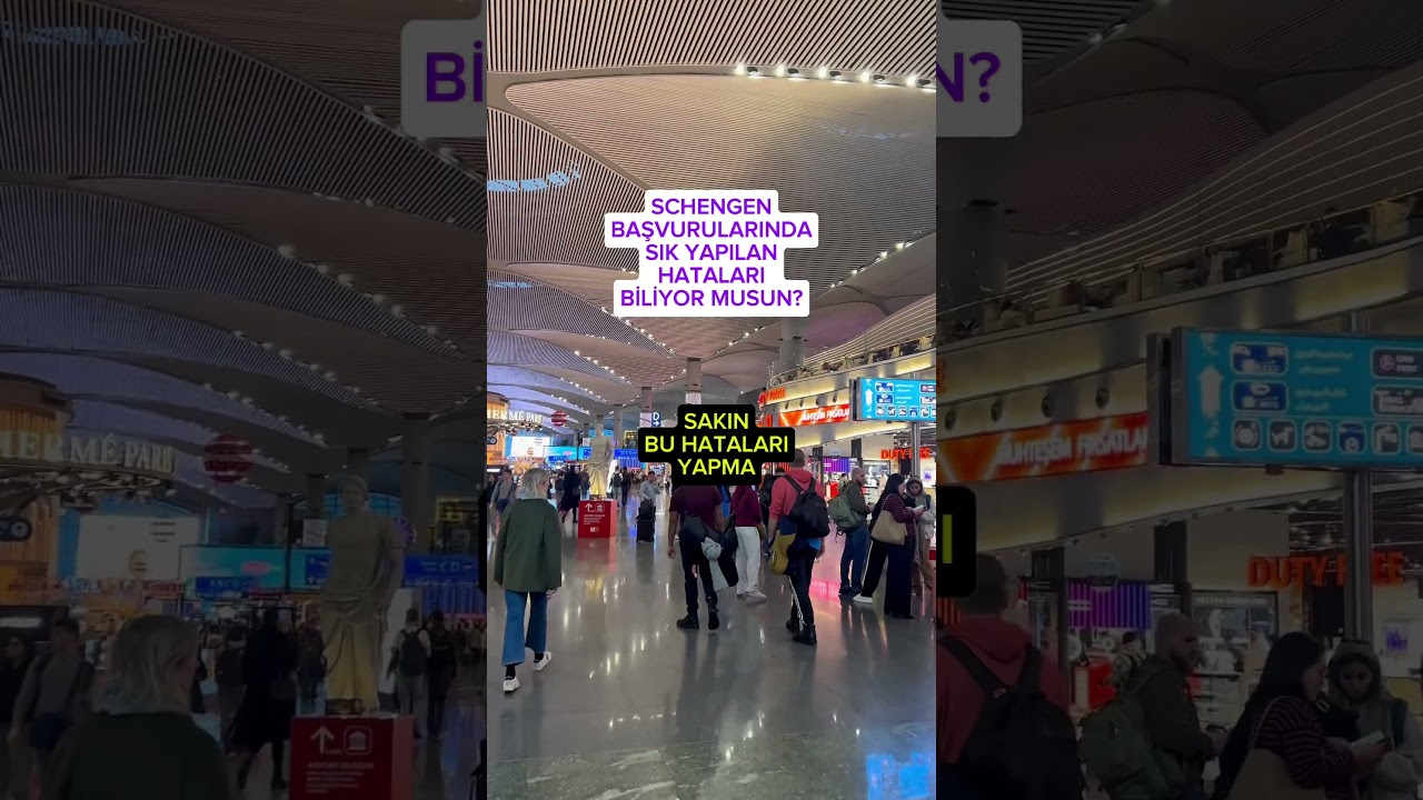 Mutlaka açıklamayı oku, bu hataları sakın yapma #schengen #vize #schengenvizesi