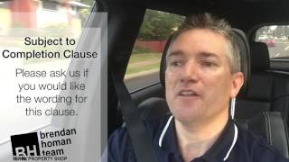 Ep102. Essential Clause – Subject to Completion of Buyers Prior Sale | by Brendan Homan