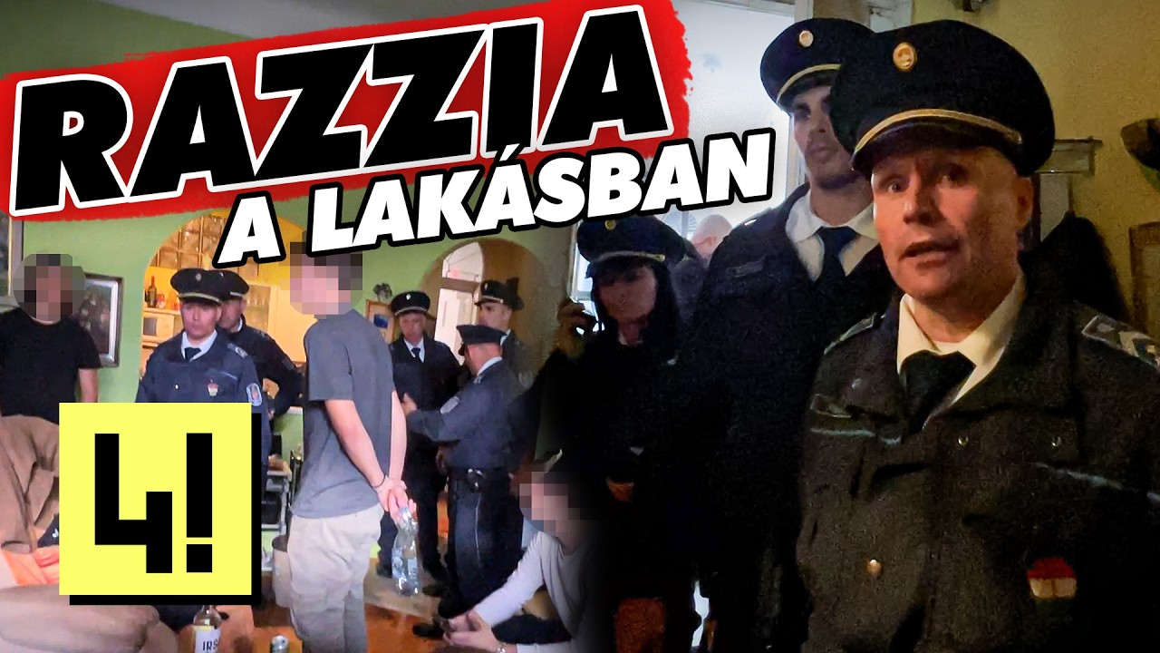 Bekiabáltak Orbán beszéde alatt, rendőrök lepték el a lakást