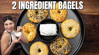 2 Ingredient Bagels in 20 Minutes? How To Make New York Style Bagels Low Carb & Keto!