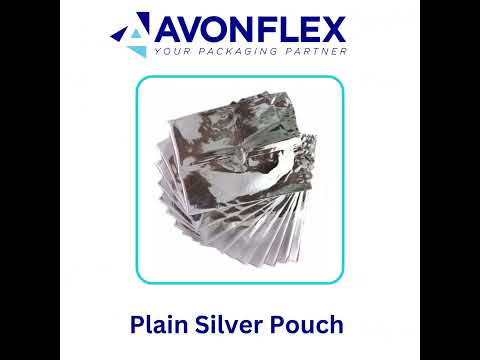Plastic Silver Pouch