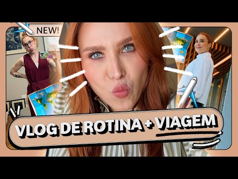 ROTINA REAL e Conexão SP-RJ: Um dos dias mais ESPECIAIS da minha carreira VLOG | Lu Ferreira