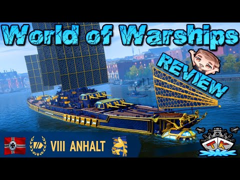 Anhalt ist FERTIG T8/DEU/BB *Deutsche Schrotflinte* "Review"⚓️ in World of Warships 🚢