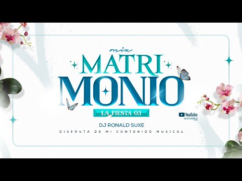 MIX MATRIMONIO 2025 💍  - ( CUMBIA - SALSA - MERENGUE - REGGAETON - PACHANGA &  MAS) - DJ RONALD SUXE