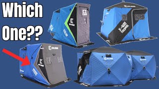 The 4 Styles of Ice Shelters Every Angler Should Know About!