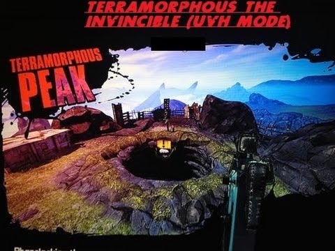 Borderlands 2 - Terramorphous The Invincible (UVH mode)