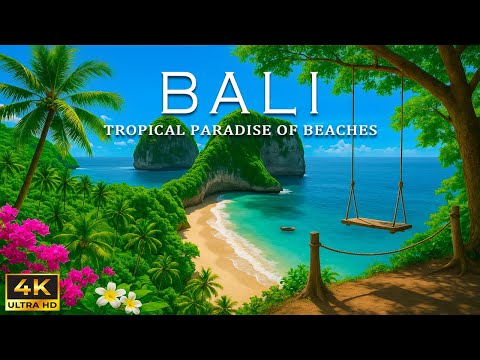 Bali 4K | Discover Tranquil Beaches and Tropical Island Paradise With Deep House Chill
