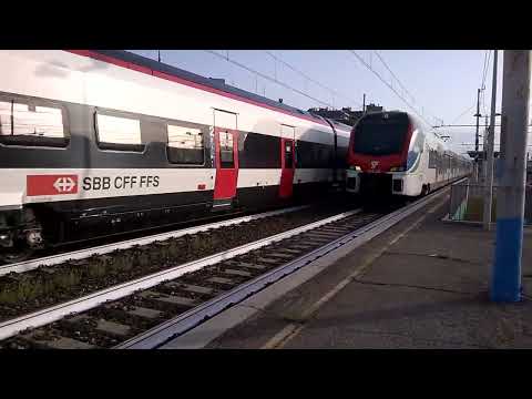 ETR421 024 Trenord, RABe501 012 SBB, ETR524 302+309 TiLo - Milano Greco - 27/06/2022