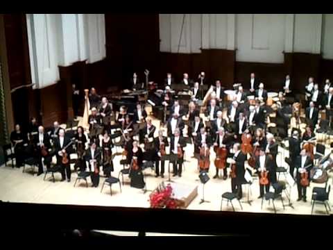 Detroit Symphony Orchestra first stage appearance