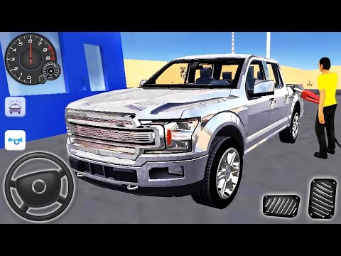 Ford F-150 Offroad Pickup Truck Driving Simulator Gameplay | #androidgames #jeepgames #kids #games