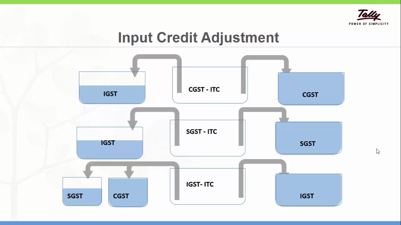 Input Credit Adjustment