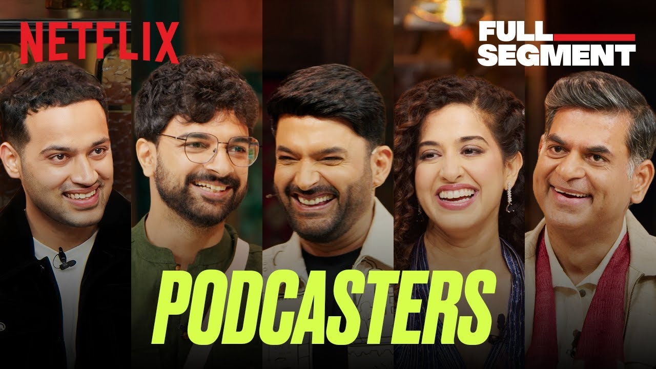 Kapil Sharma’s PODCASTERS SPECIAL 🤣🔥 ft. Samdish, Saurabh, Raj & Kamiya | TGIKS | Netflix India