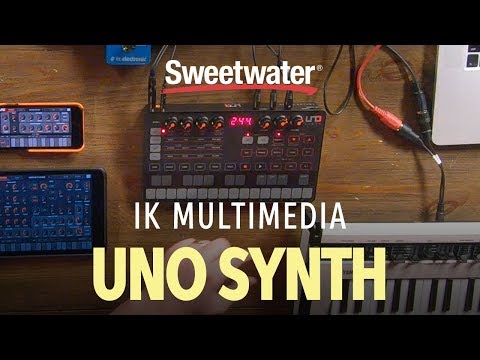 IK Multimedia UNO Synth Analog Synth Demo — Daniel Fisher
