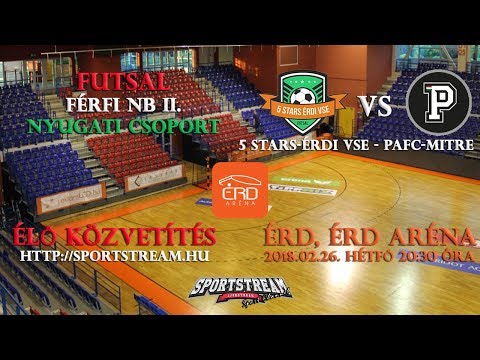 FUTSAL: 5 STARS - ÉRDI VSE -  PAFC-MITRE
