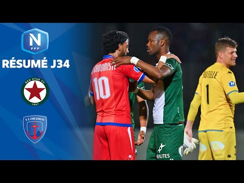 J34 I Red Star FC - US Concarneau (5-1), le résumé I National FFF 2021-2022