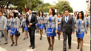 preview picture of video 'Desfiles de Chone 2014 - 120 años de cantonizacion'