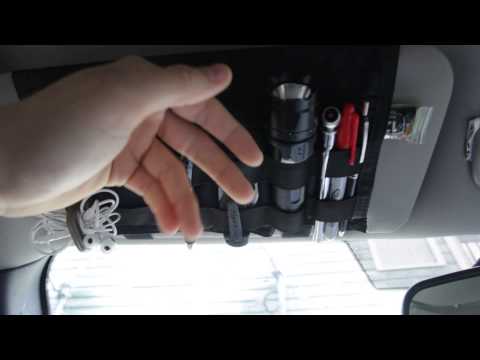 Blue Ridge Overland Gear Visor Organizer Review
