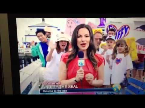 Snuffy the seal 2013 shark week comerci