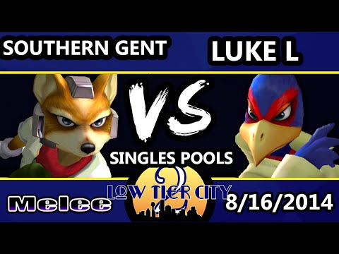 LTC2 - Luke L (Falco) Vs. Southern Gent (Fox) SSBM Pools - Smash Bros. Melee