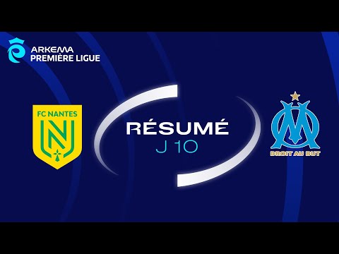 J10 : FC Nantes – Olympique de Marseille (3-0), le résumé