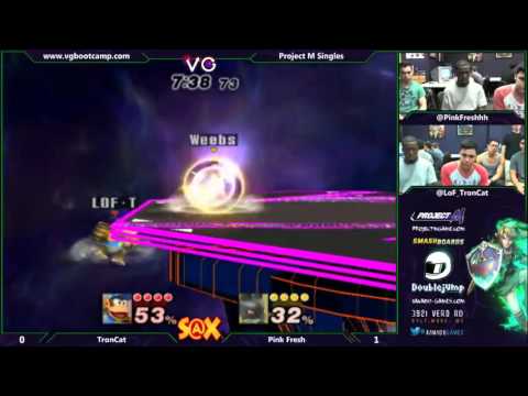 Xanadu 7/1/14 - TronCat (Falco/Diddy) vs. Pink Fresh (Roy/Lucario)
