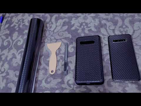 Sneak Peek DIY LG V60 Carbon Fiber Skin