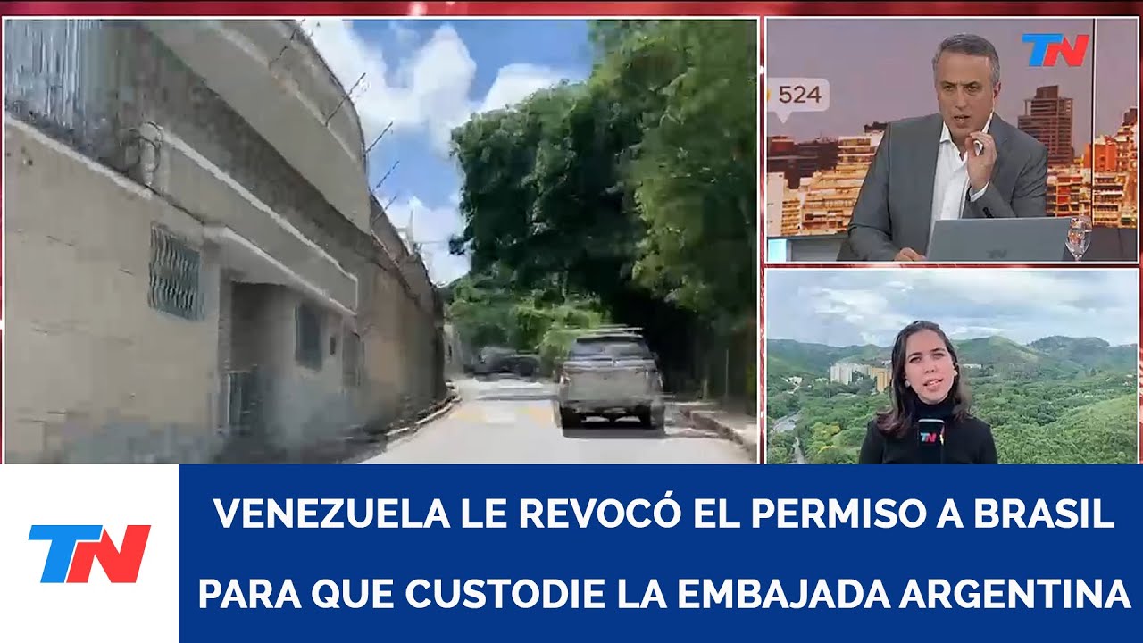 EL GOBIERNO ARGENTINO RECHAZO LA DECISION DE MADURO Y AGRADECIÓ A BRASIL POR CUSTODIAR LA EMBAJADA