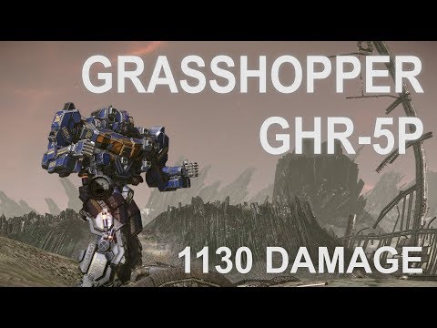 Grasshopper GHR-5P - 1130 Damage, 3 Kills