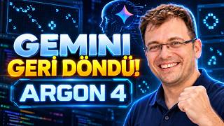 Gemini 4 Argon İlk İnceleme! | ChatGPT ve Claude'a Gerçek Rakip mi? | 5 Farklı S