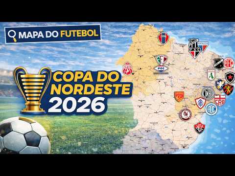 Copa do Nordeste - Clubes, Cidades e Estádios
