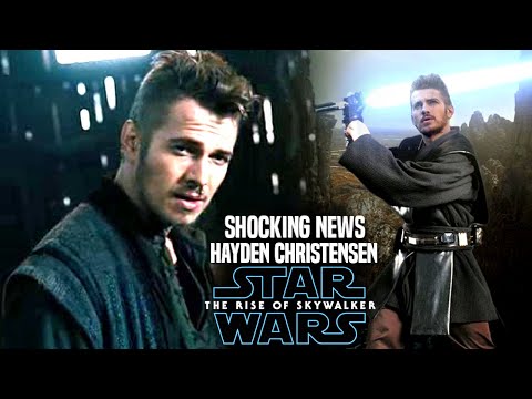 The Rise Of Skywalker Hayden Christensen Shocking News Revealed (Star Wars Episode 9) Video