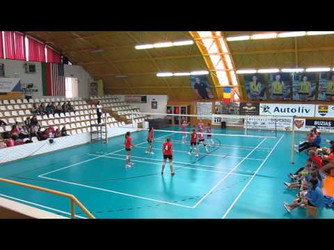 Minivolei CS Victoria Nadlac vs CSS Lugoj, Set 3, 20 25 Lugoj 2014