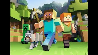 Minecraft. Я играю с папой!