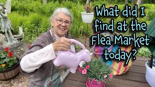 FLEA MARKET FINDS FOR THE FAIRY GARDEN AND JUNK JOURNALING!