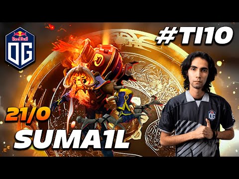 SumaiL Clinkz 21/0 - OG vs Alliance - Dota 2 The International 10
