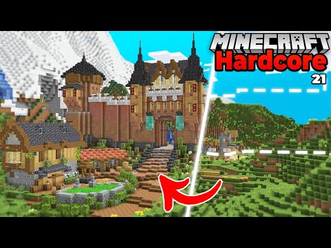 I Built a MEGA City Gate in Hardcore Minecraft 1.19 Survival Let's Play (#21)