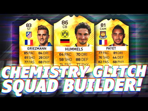 CHEMISTRY GLITCH SQUAD BUILDER!!! Ft. Griezmann & Payet | FIFA 16 Ultimate Team