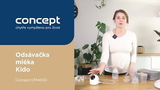 Odsávačka mléka elektrická KIDO set OM4000