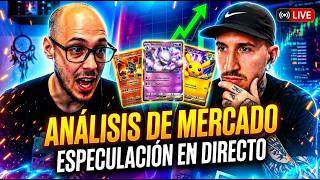 ANALIZAMOS el MERCADO POKEMON TCG en DIRECTO!! APRENDE CON ESTO!!