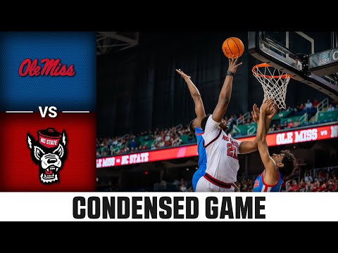 Ole Miss vs. NC State Condensed Game | 2025-26 ACC Men’s Basketball