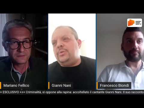 Criminalità, si oppone alla rapina: accoltellato il cantante Gianni Nani. Il suo racconto
