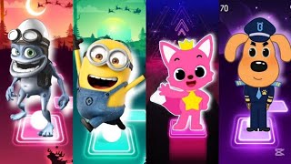 Crazy Frog - Sheriff Labrador - Ping Pong - Minions Tiles Hop Edm Rush