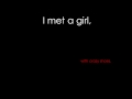 I Met A Girl | Sam Hunt | Lyrics on Screen ...