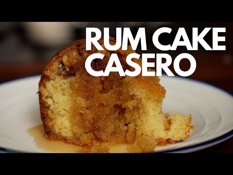 The best Rum Cake recipe (Rum and walnut cake) | Lali Pezzotti