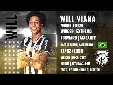 Will Viana ⚽ Forward | Winger - Atacante | Extremo ⚽ Highlights 2024