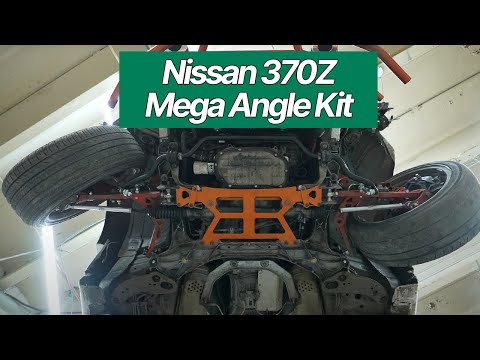 FDF 370Z/ G37 Mega Mantis Angle Kit Install (Step by Step)